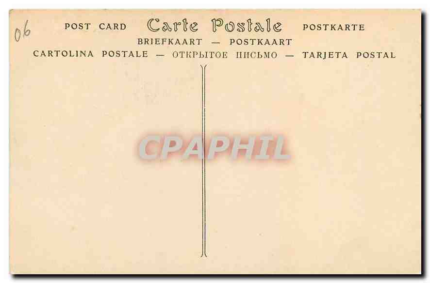 CPA Cannes Vue generale prise de la Reserve  — Verso