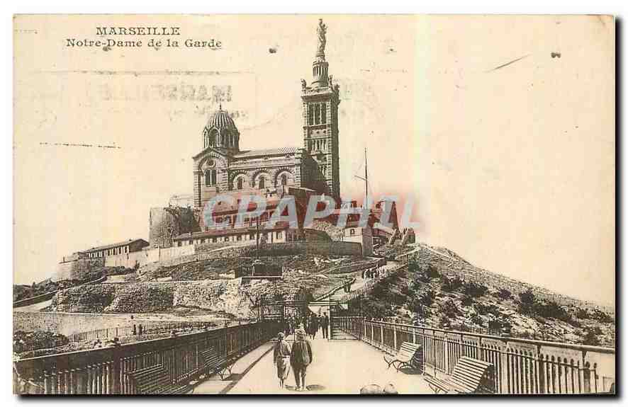 CPA Marseille Notre Dame de la Garde 