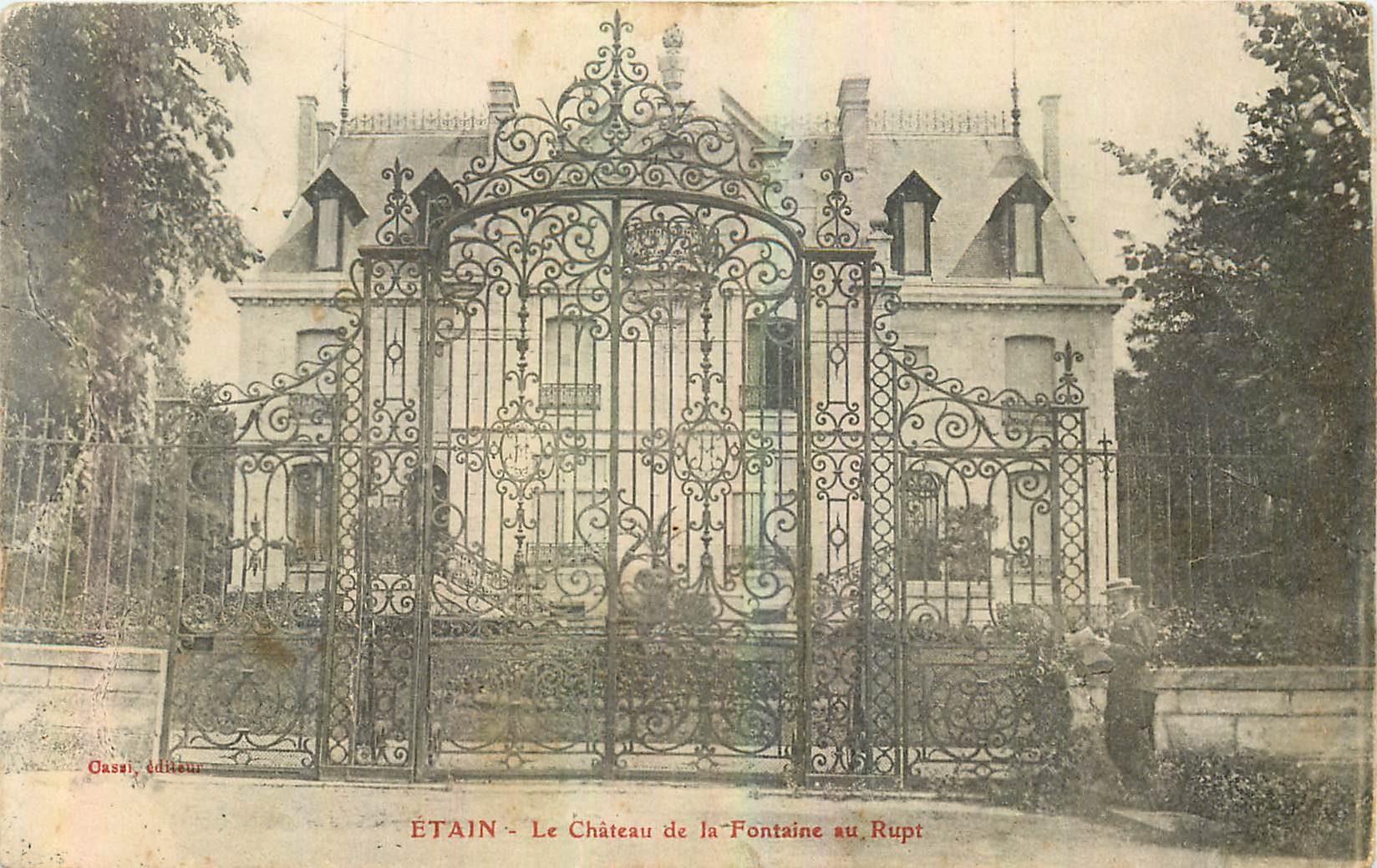 CPA Etain Le Chateau de la Fontaine au Rupt 