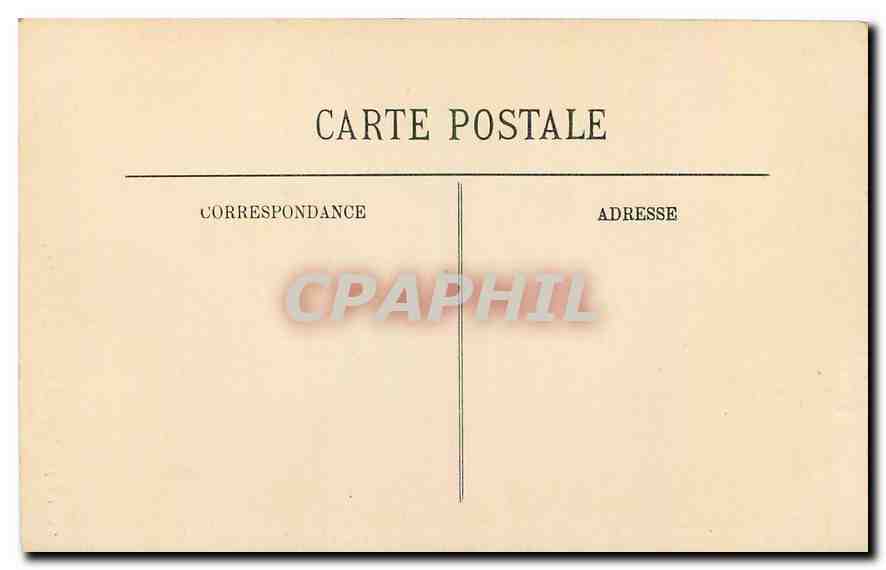 CPA Chateau de la Reine Blanche Peche Pecheur — Rückseite