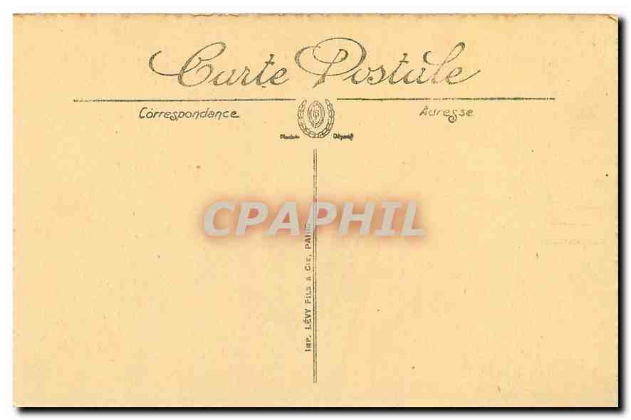 CPA Le Puy Entree de la Chapelle St Michel  — Rückseite