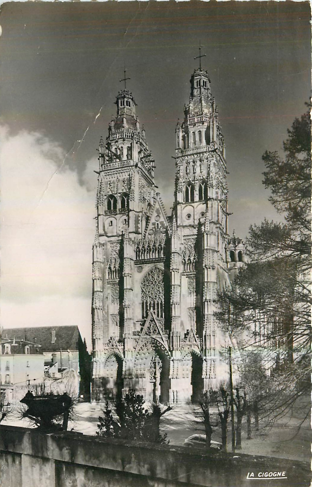 CPA Tours Indre et Loire Cathedrale Saint Gatien 
