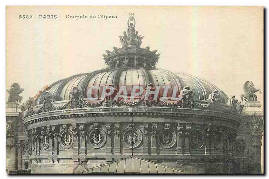 CPA Paris Coupole de l'Opera 