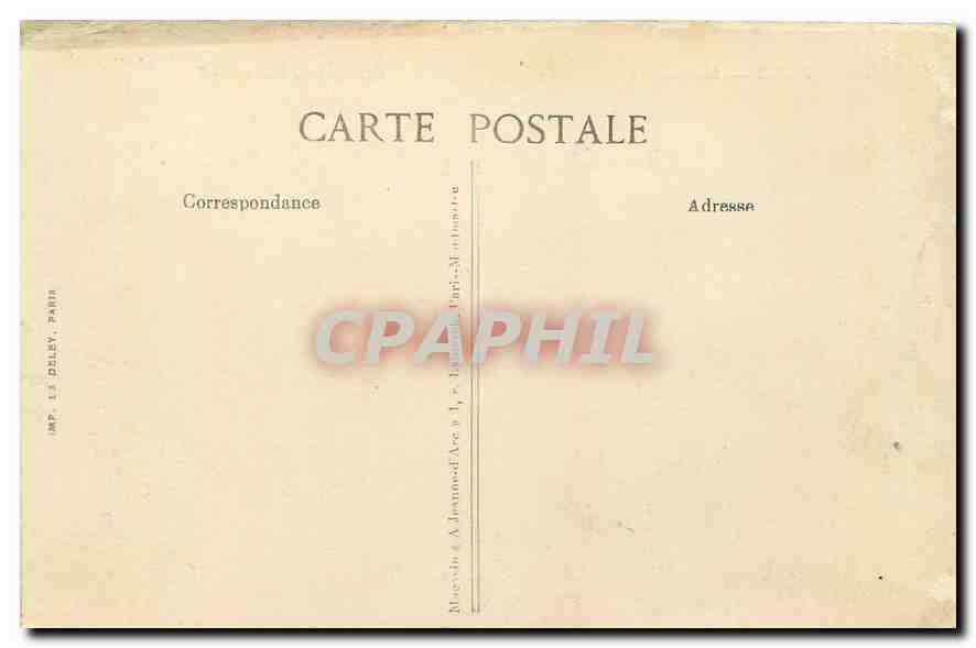 CPA Paris Montmartre Basilique du Sacre Coeur  — Rückseite