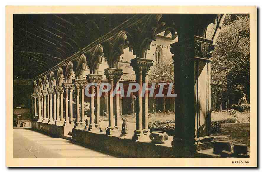 CPA Pyrenees Ocean Toulouse Le Musee grand cloitre des augustins 