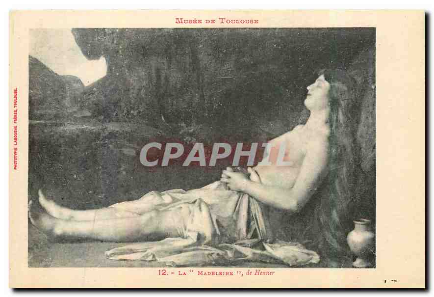 CPA Musee de Toulouse La Madeleine de Henner 