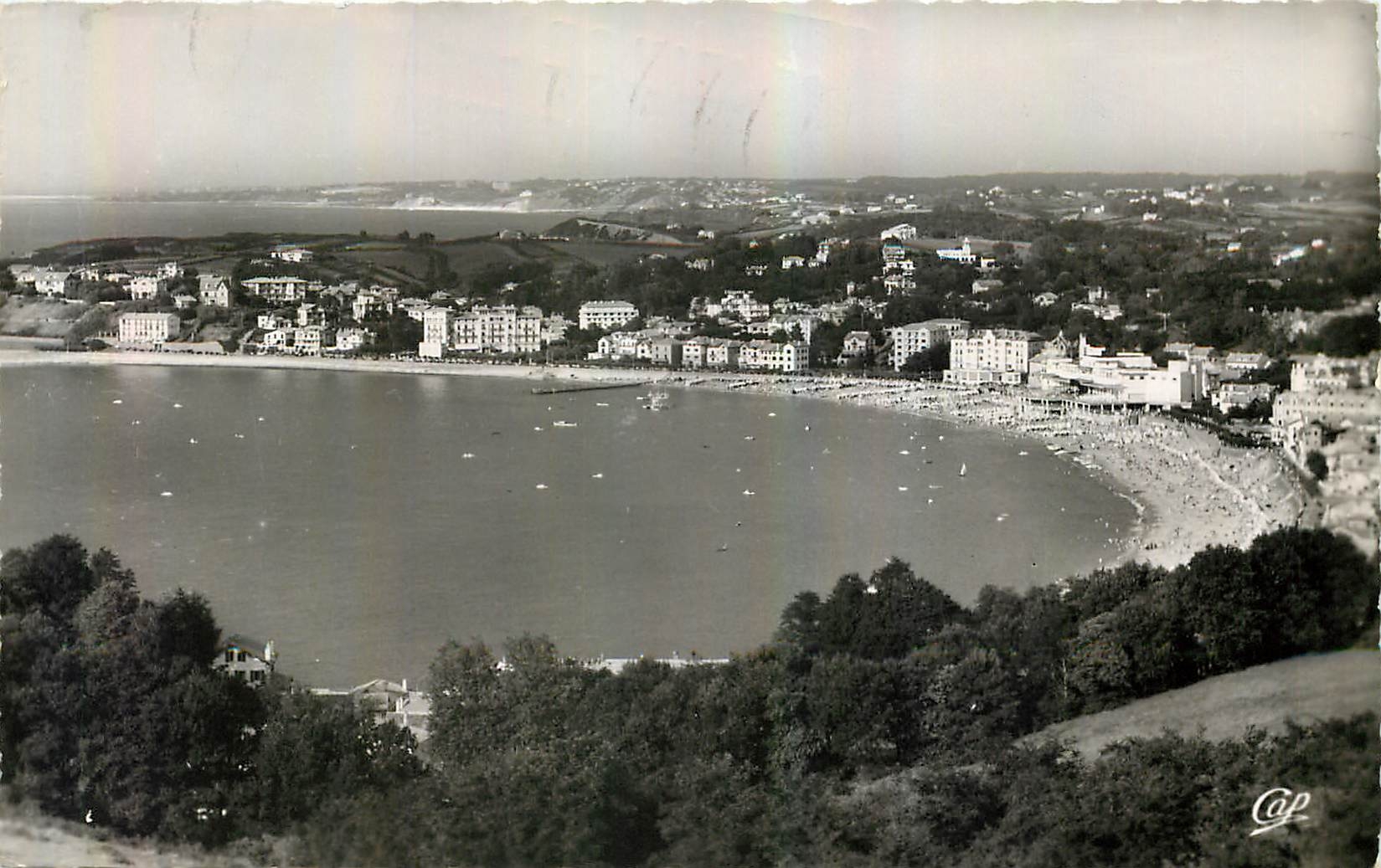 Saint-Jean-de-Luz — Vue générale de la Plage — C.A.P. n°178