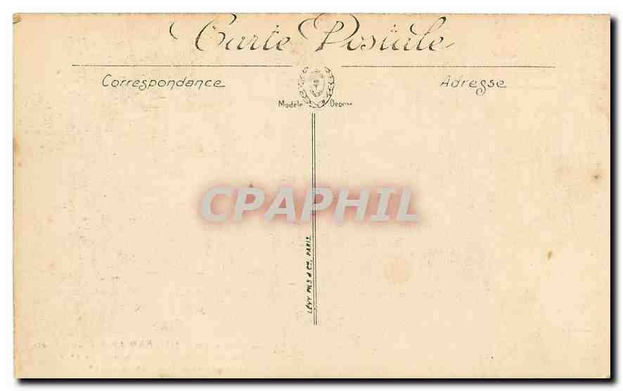 CPA Guerre 1914-1916 Reims Rue St Symphorien  — Verso