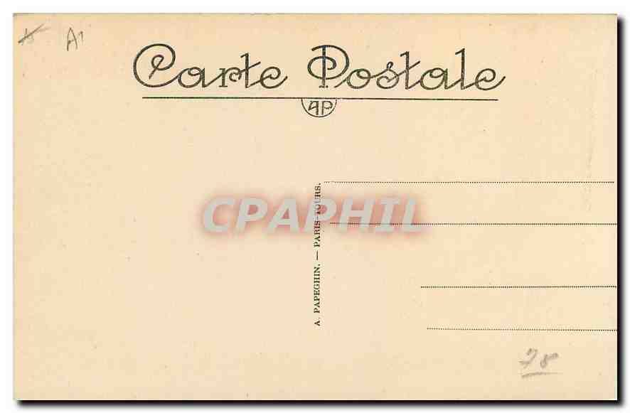 CPA Versailles — Rückseite