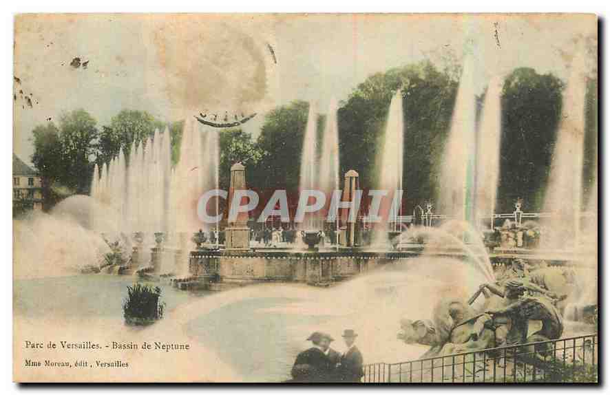 CPA Parc de Versailles Bassin de Neptune 