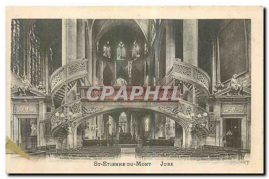 CPA St Etienne du Mont Jube Paris