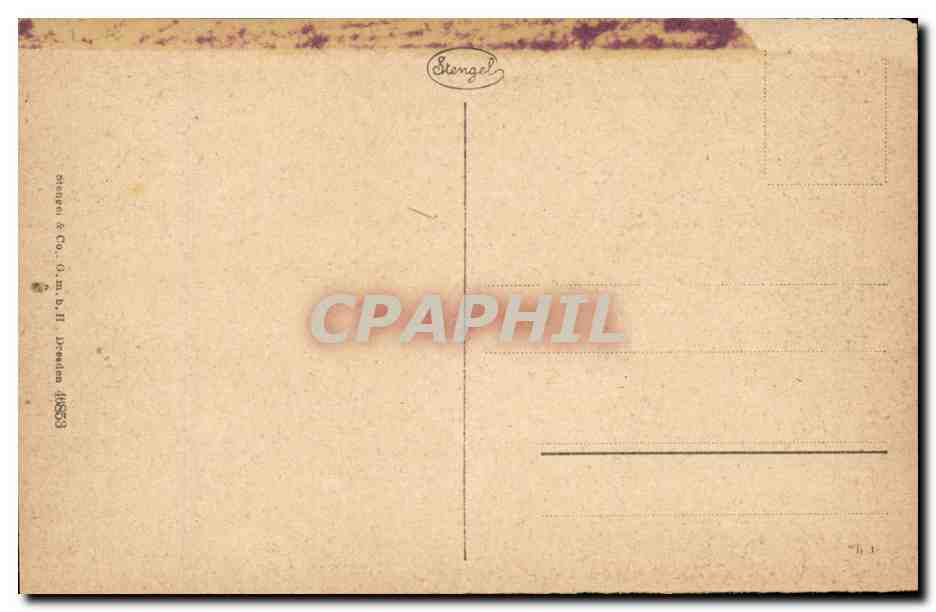Allemagne Mainz CPA Total von der Rheinseite Germany — Back