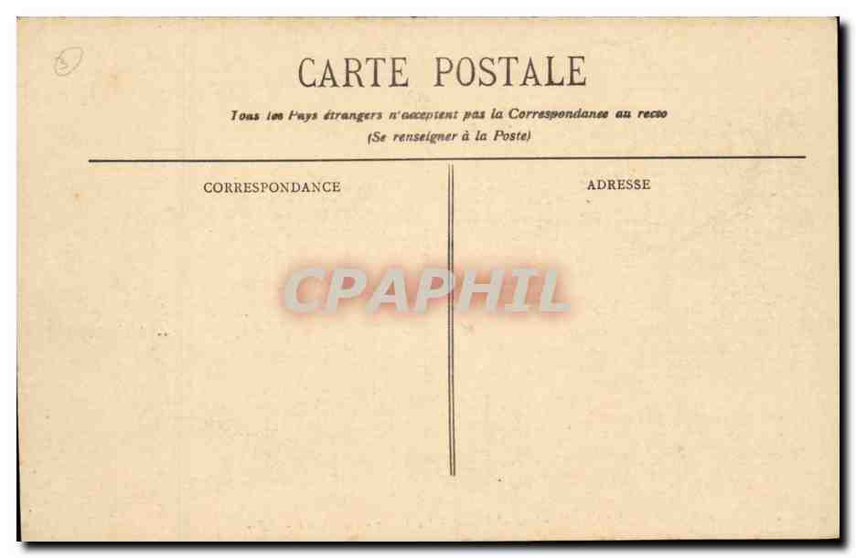 Le Moulleau CPA Cote d'argent La plage Cote Nord — Back