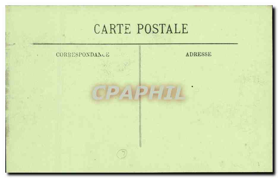Biarritz CPA Vue generale prise du port des pecheurs — Verso