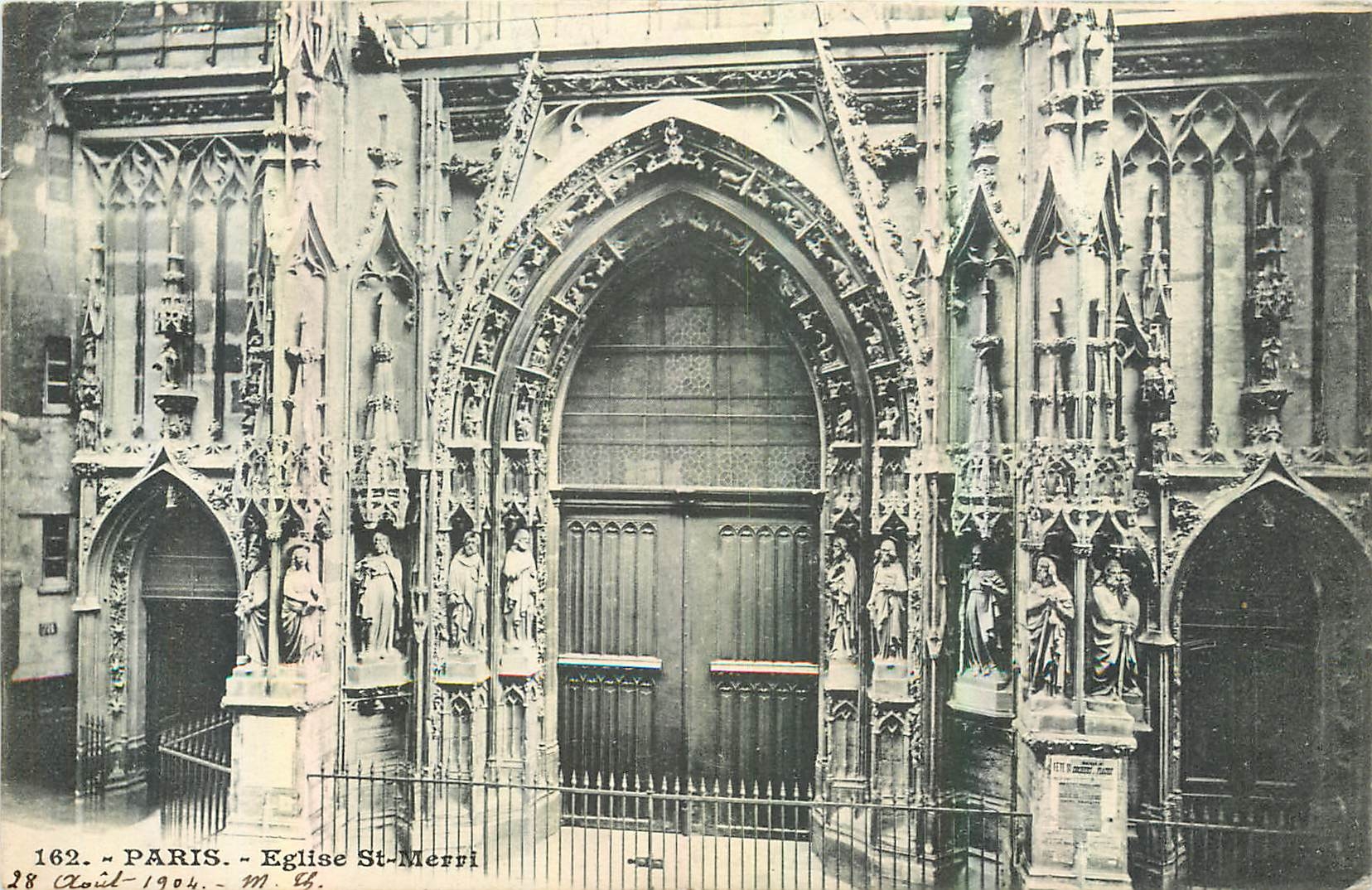 CPA Paris Eglise St Merri 