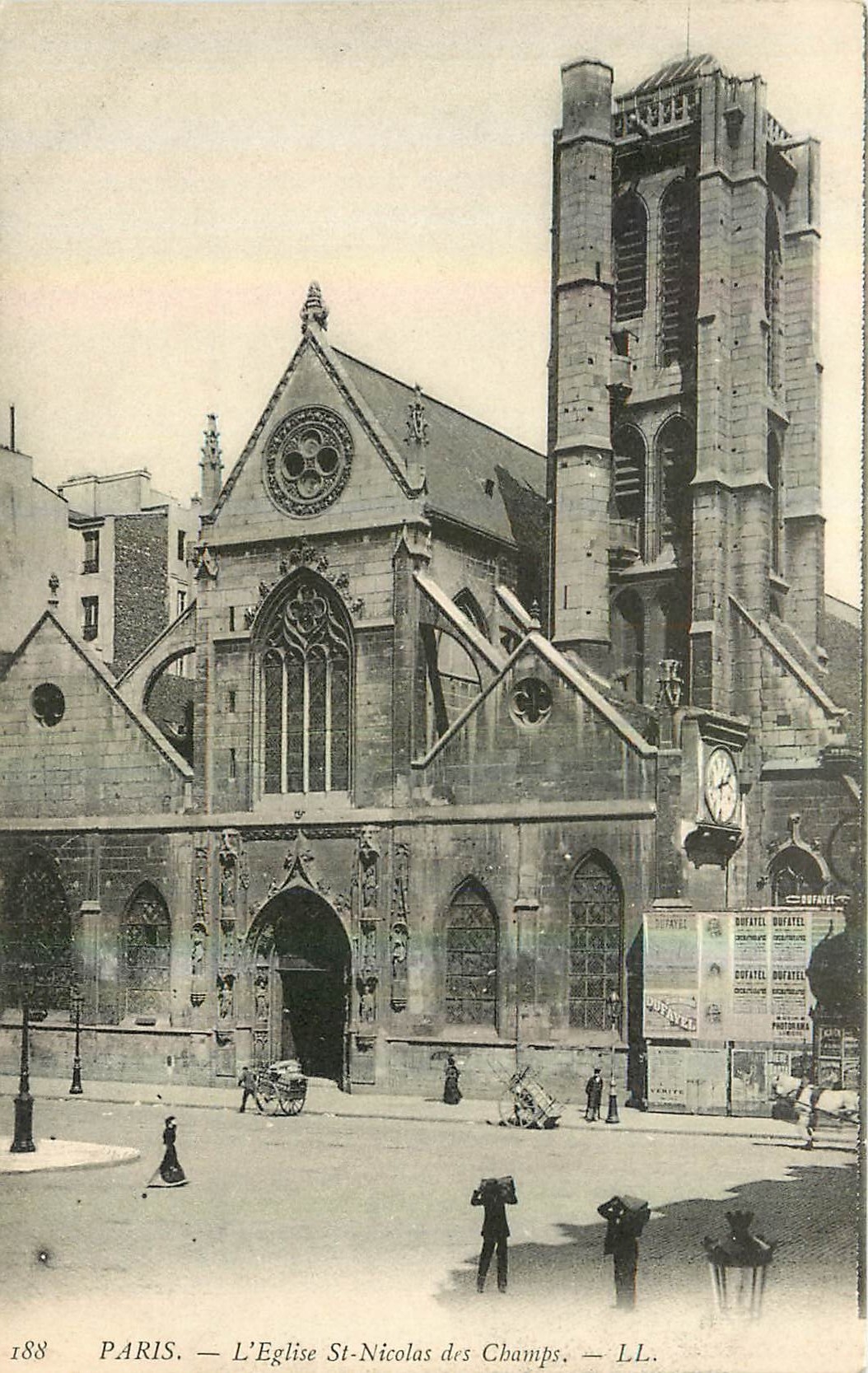CPA Paris l'eglise St Nicolas des Champs 