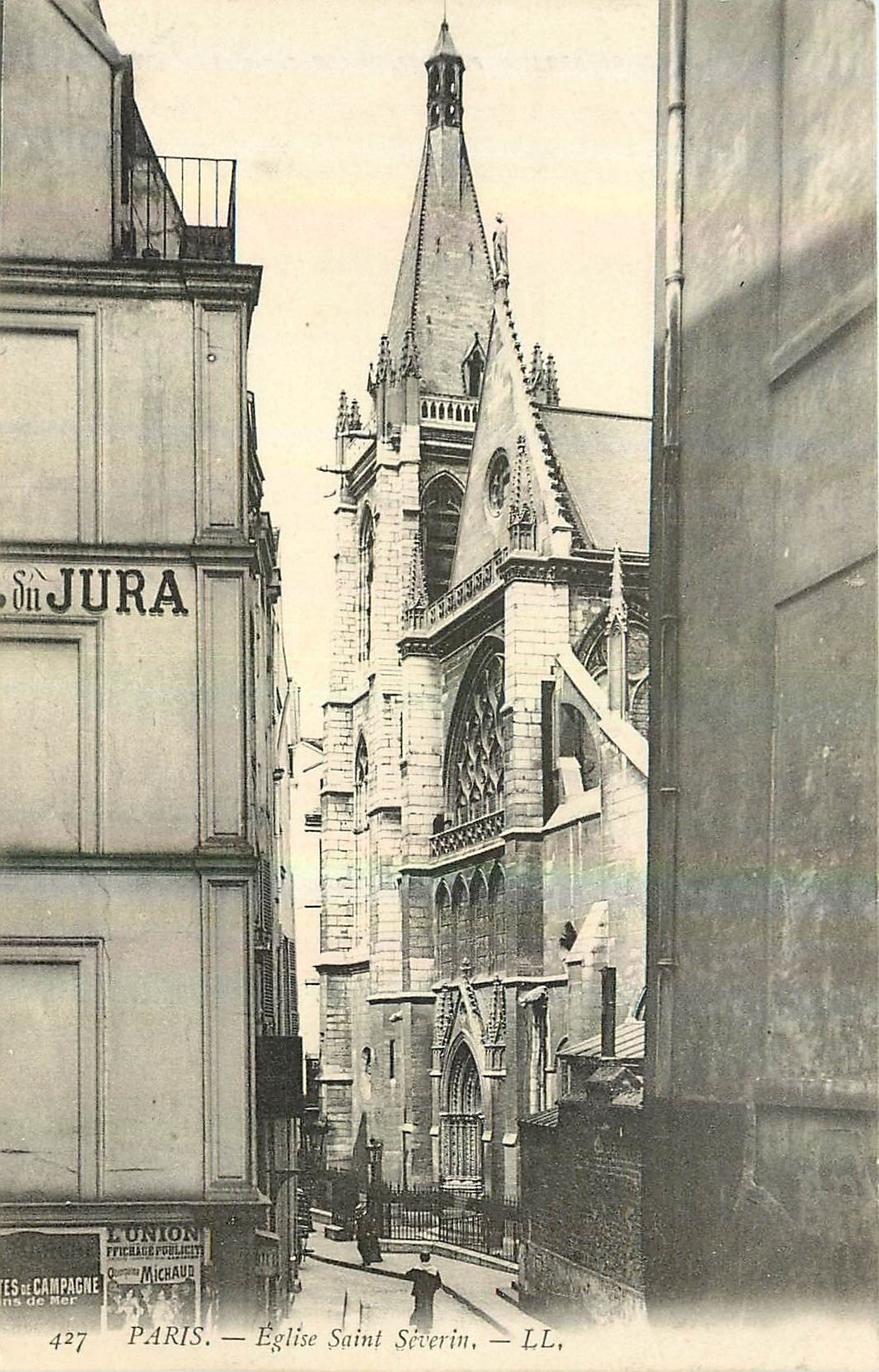 CPA Paris Eglise Saint Severin 