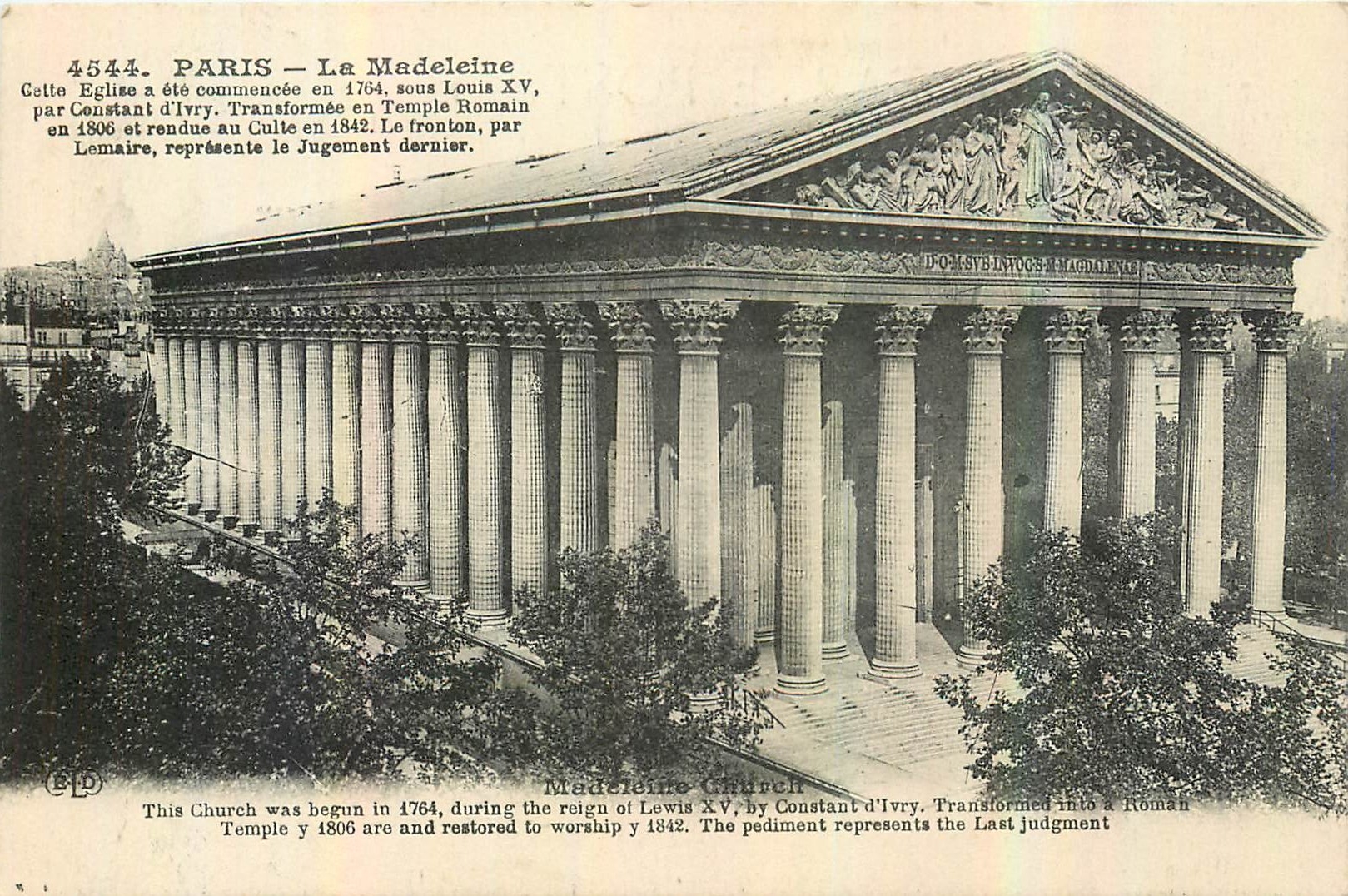 CPA Paris la Madeleine 