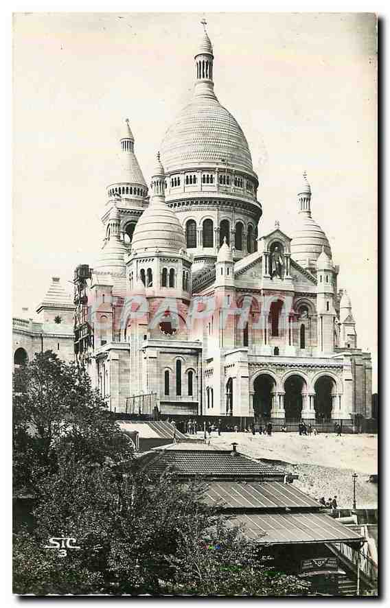 CPA Paris Basilique du Sacre Coeur 