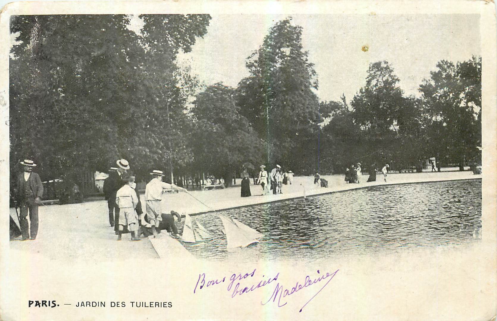 CPA Paris Jardin des Tuileries 