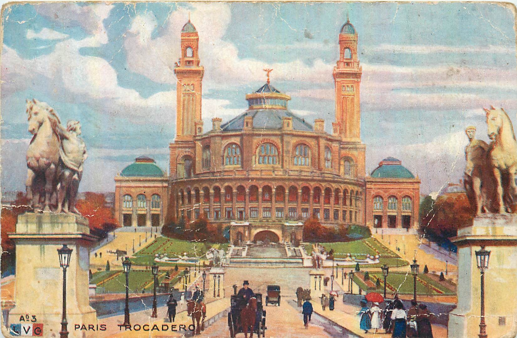CPA Paris Trocadero 