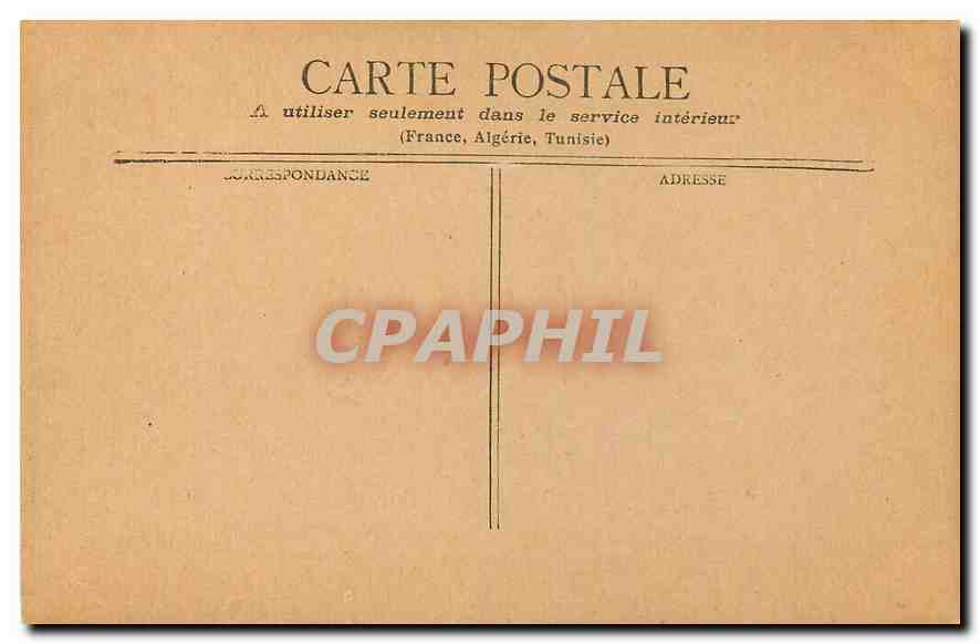 CPA Paris Rue du Louvre et Hotel des Postes  — Rückseite