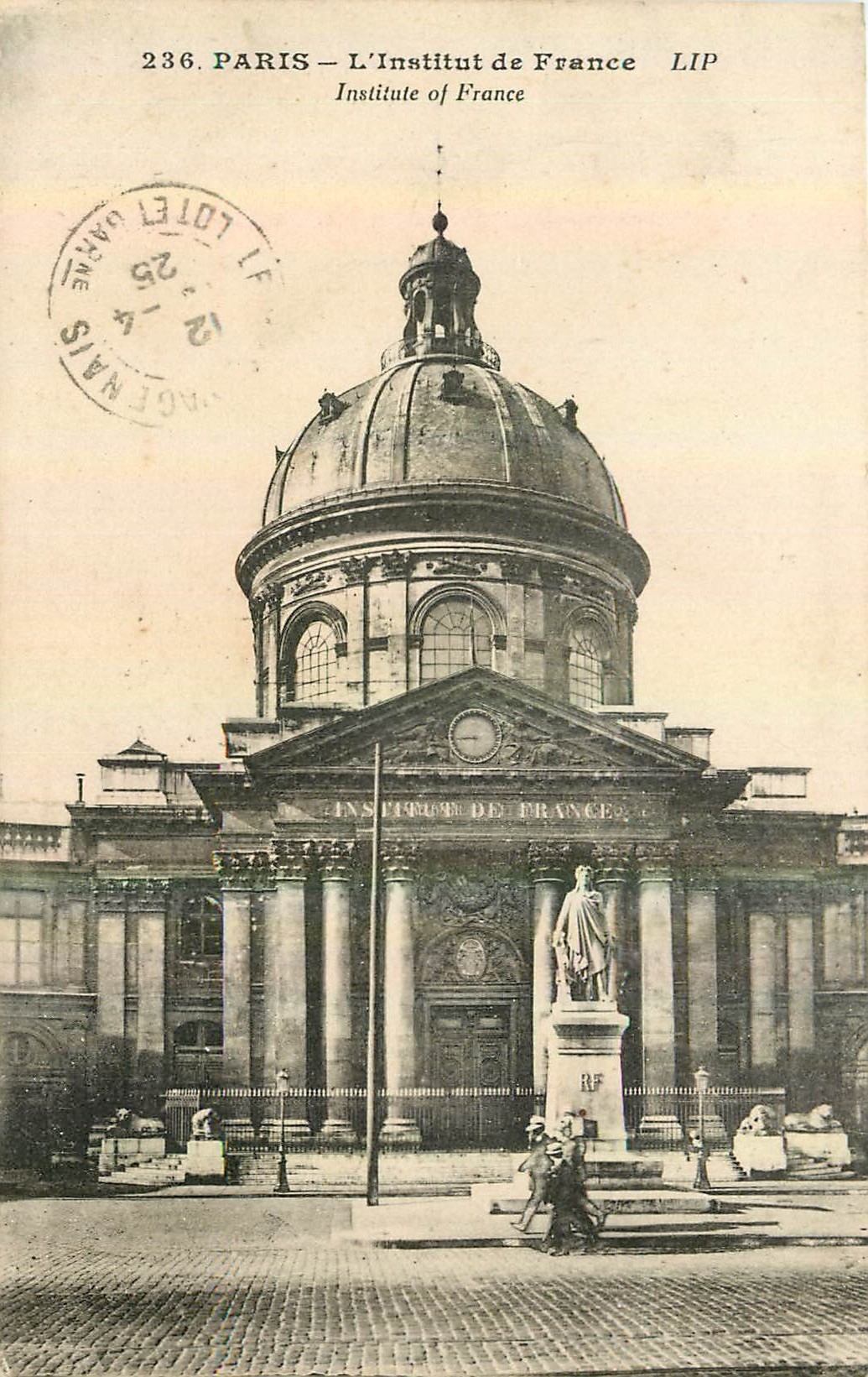 CPA Paris l'Institut de France 