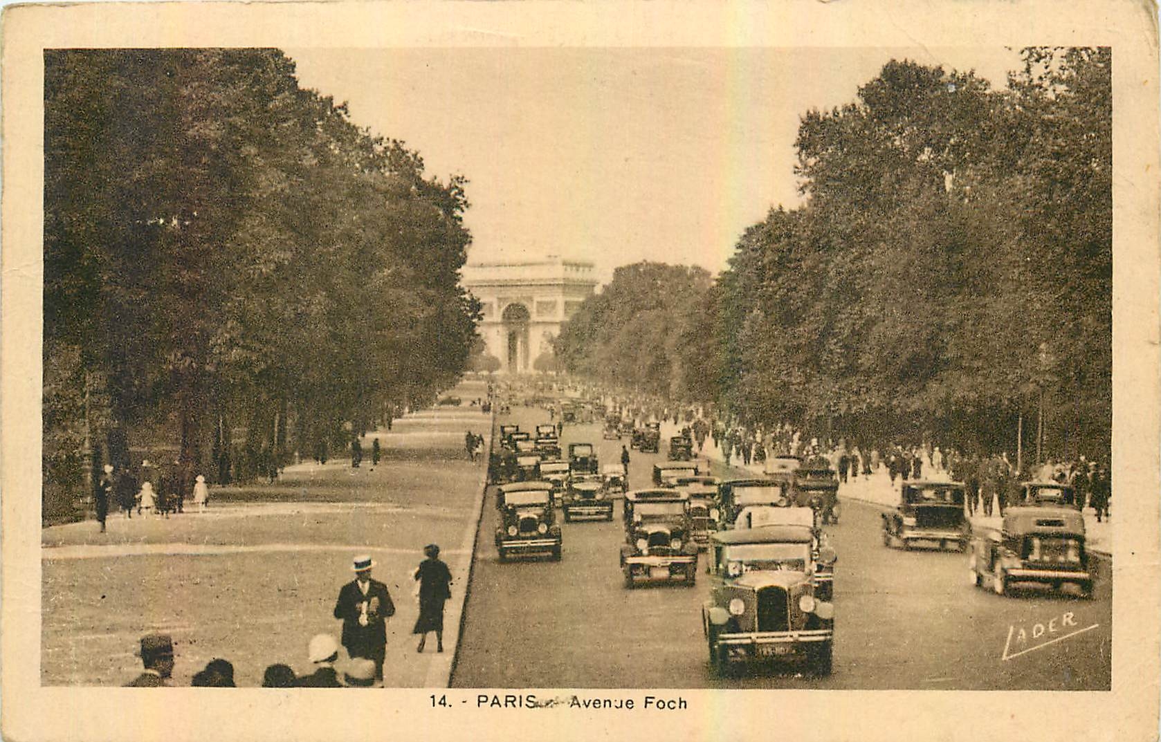 CPA Paris Avenue Foch 
