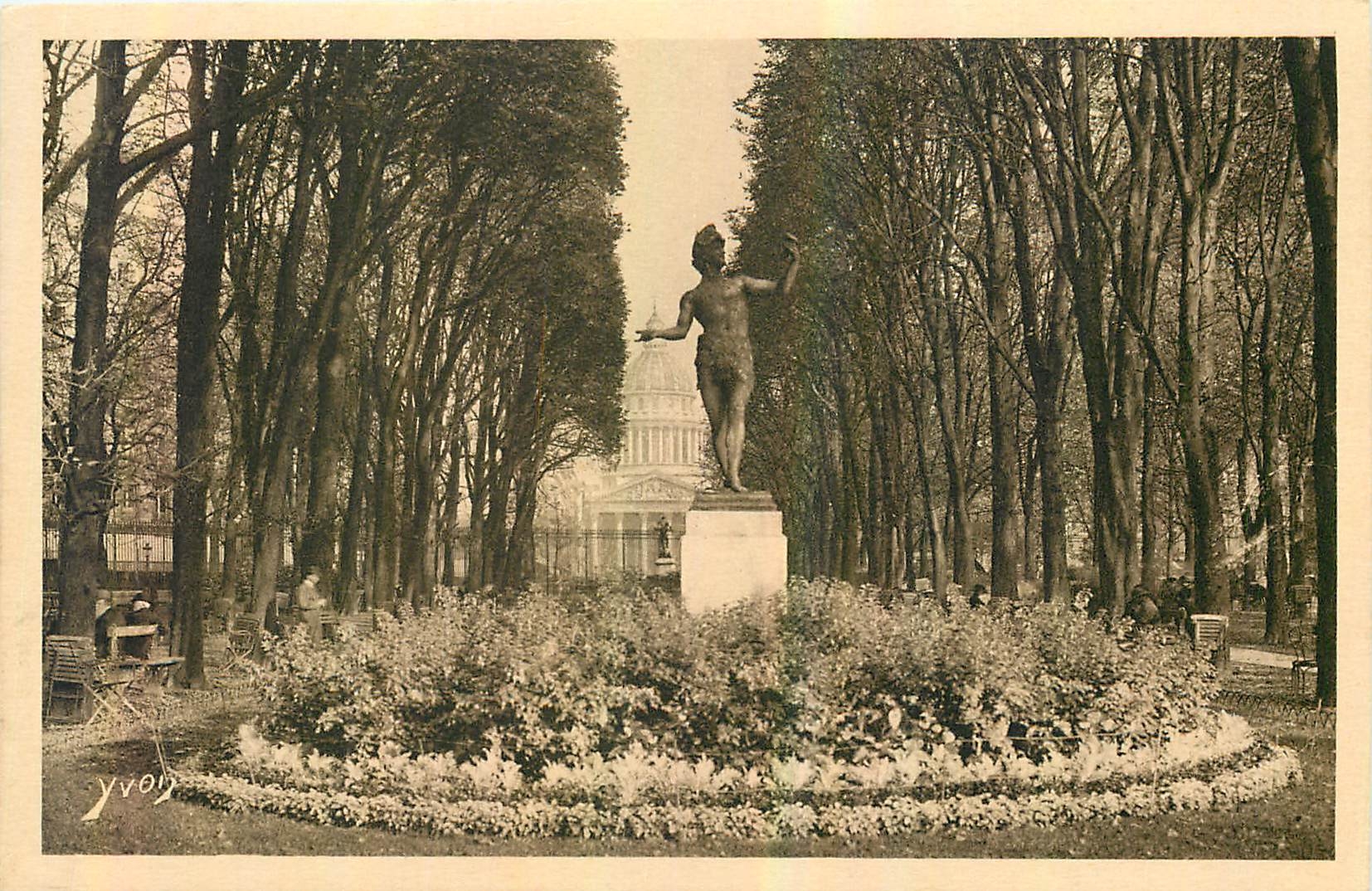 CPA Paris en Flanant Jardin du Luxembourg 