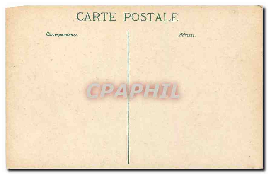 CPA Paris la Sainte Chapelle et le Palais de Justice  — Verso