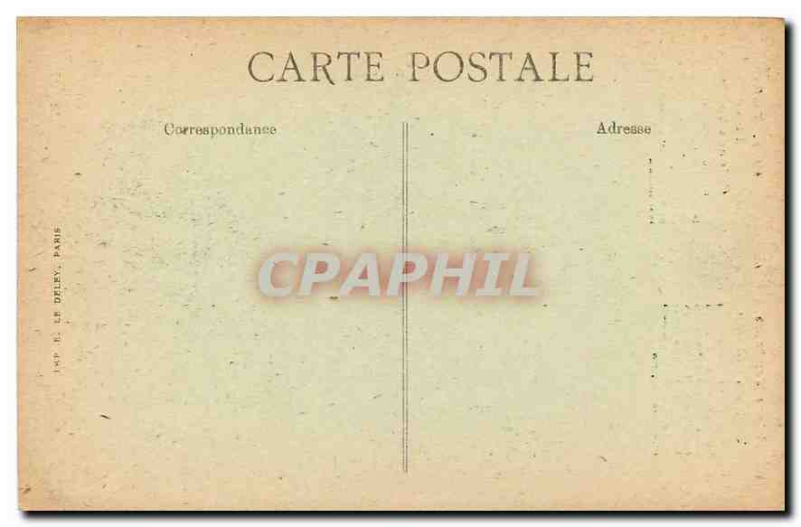 CPA Paris Place Colonne Vendome  — Verso