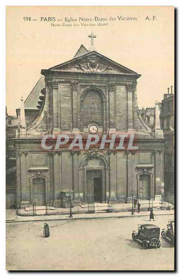 CPA Paris Eglise Notre Dame des Victoires 