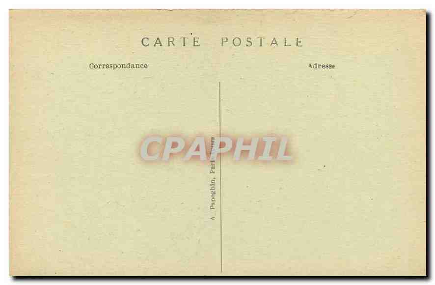 CPA Paris Eglise Notre Dame des Victoires  — Verso