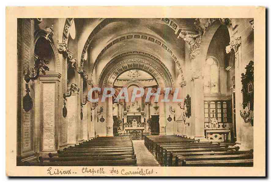 CPA Lisieux Chapelle des Carmelites 