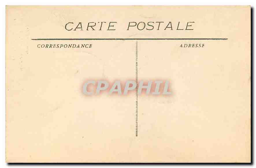 CPA Marseille Eglise St Vincent de paul les Reformes  — Rückseite