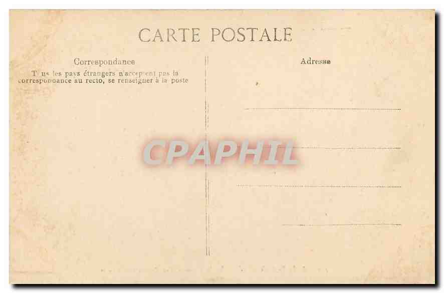 CPA Saint Maximin la Basilique les Boiseries du Choeur  — Rückseite