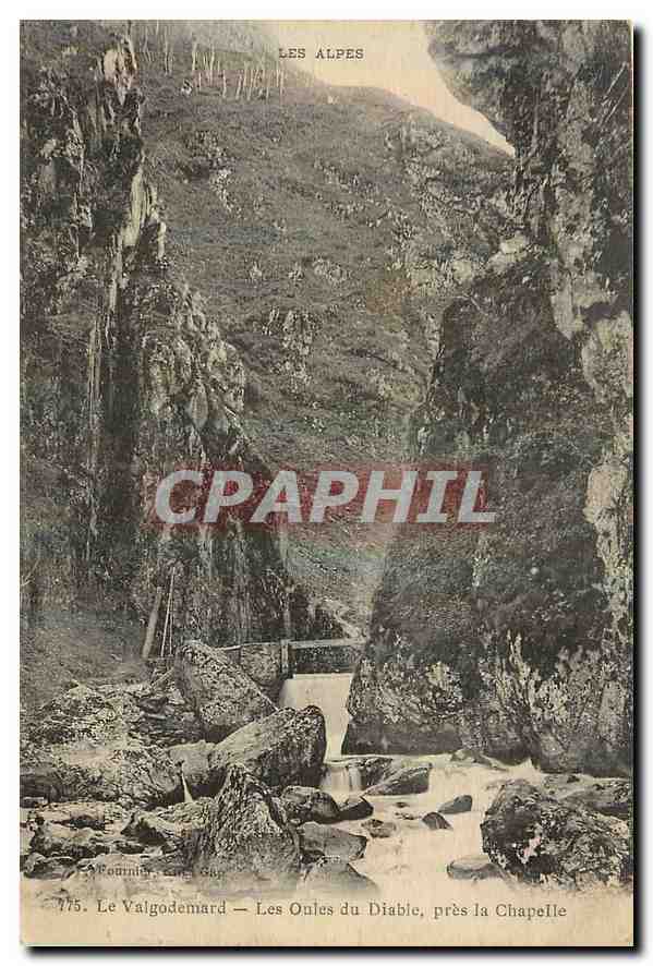 Le Valgodemard — Les Onles du Diable, près la Chapelle — Pommier, Léon Gau, n°775