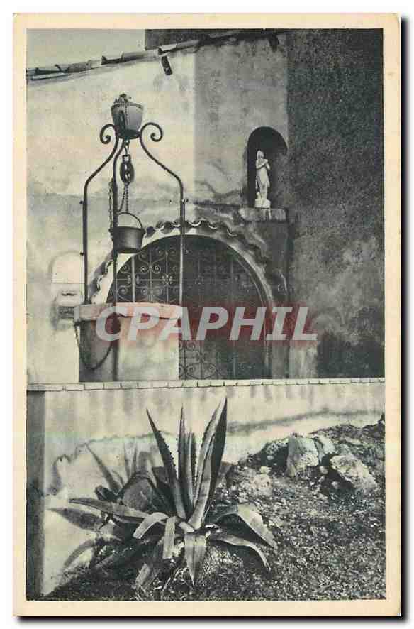 CPA Notre Dame de la Garoupe au Cap d'Antibes la Grotte de Ste Helene et le Puits 