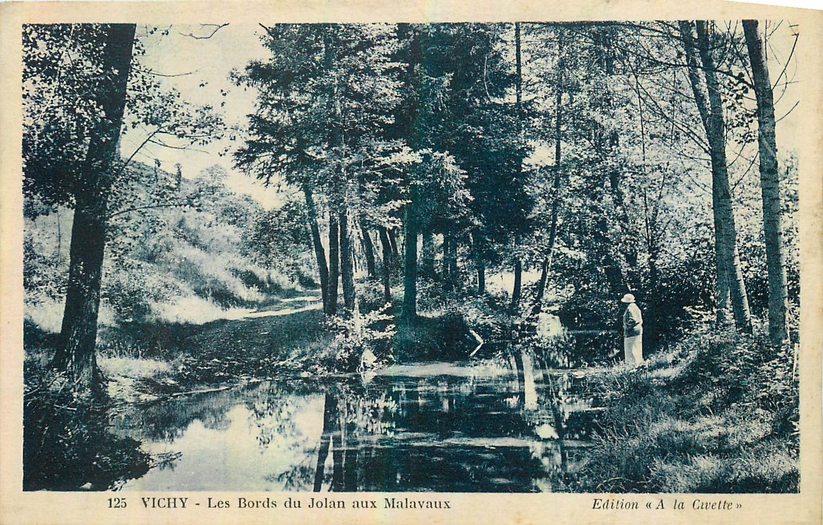 CPA Vichy les Bords du Jolan aux Malavaux 