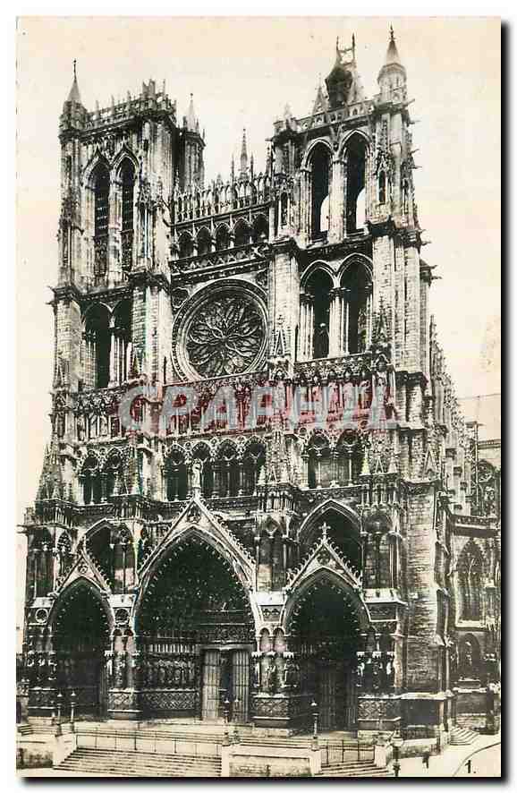 CPA Amiens Somme la Cathedrale 