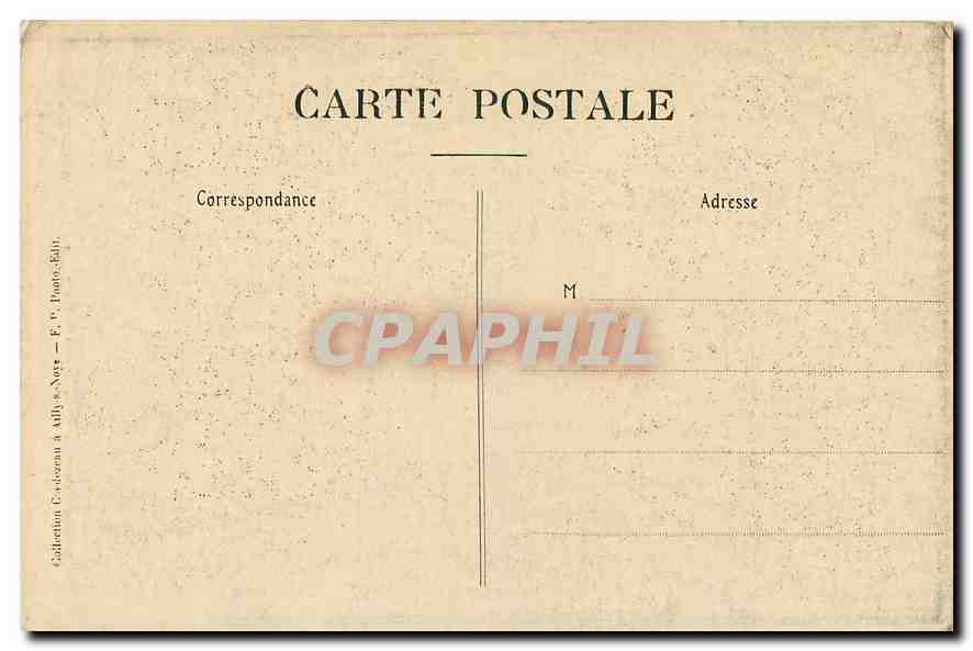 CPA Environs d'Ailly S Nove Folleville les Fonts Baptismaux la Vasque en marbre de Carrare porte les — Rückseite