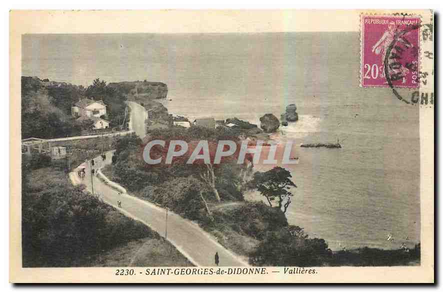 CPA Saint Georges de Didonne Vallieres 