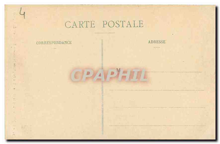 CPA Dijon Puits de Moise les Prophetes Jeremie et Zacharie  — Rückseite