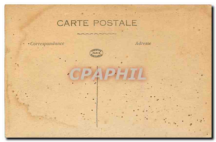 CPA Bataille de la Marne 1918 Dormans Rue de la Gare  — Rückseite