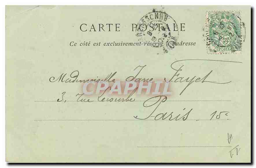 CPA City de Carcassonne Tour Saint Nazaire la Salle des Gardes  — Verso
