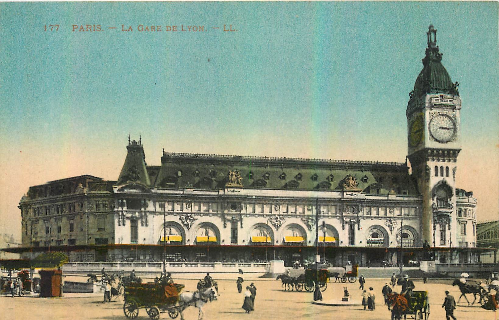 CPA Paris la Gare de Lyon 