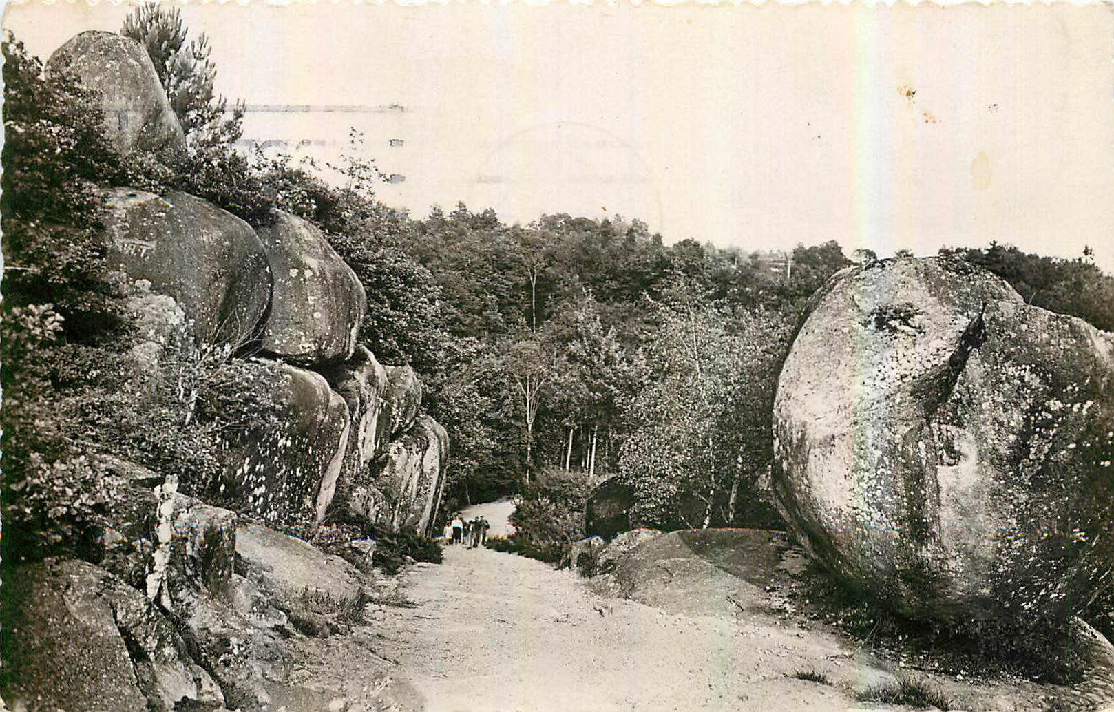 CPA Le Sidobre Chemin de la Grotte St Dominique 