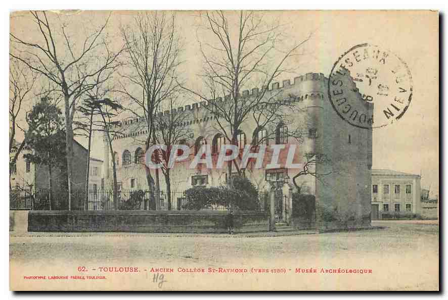 CPA Toulouse Ancien College St Raymond Vers 1530 Musee Archeologique 