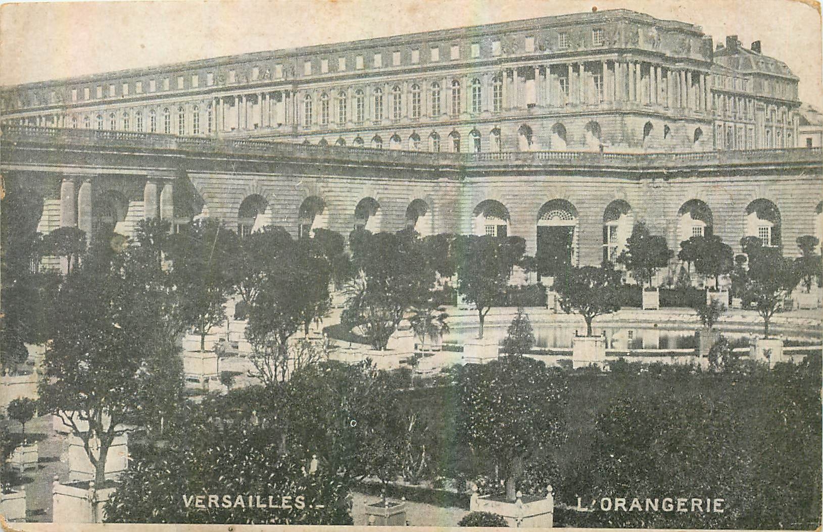 CPA Versailles l'Orangerie 