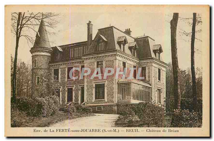 CPA Env de la Ferte sous Jouarre Reuil Chateau de Breau 